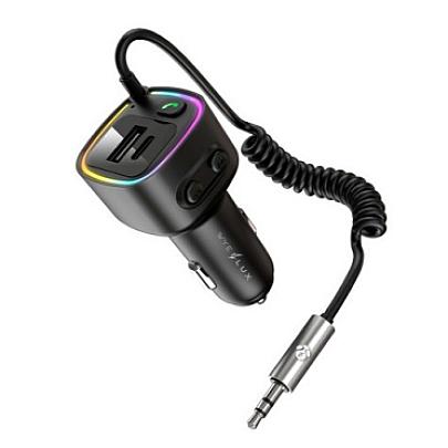 PD30W FM/In-Car Charger With Aux FM6