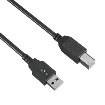 WYE USB-A to USB-B Printer Cable 2m