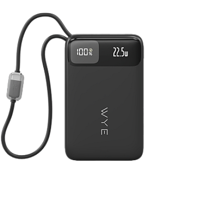 10K Power Bank with Built-in Cables PB65