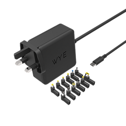 GaN100W Universal Laptop Chargerwith 12 Different Tips