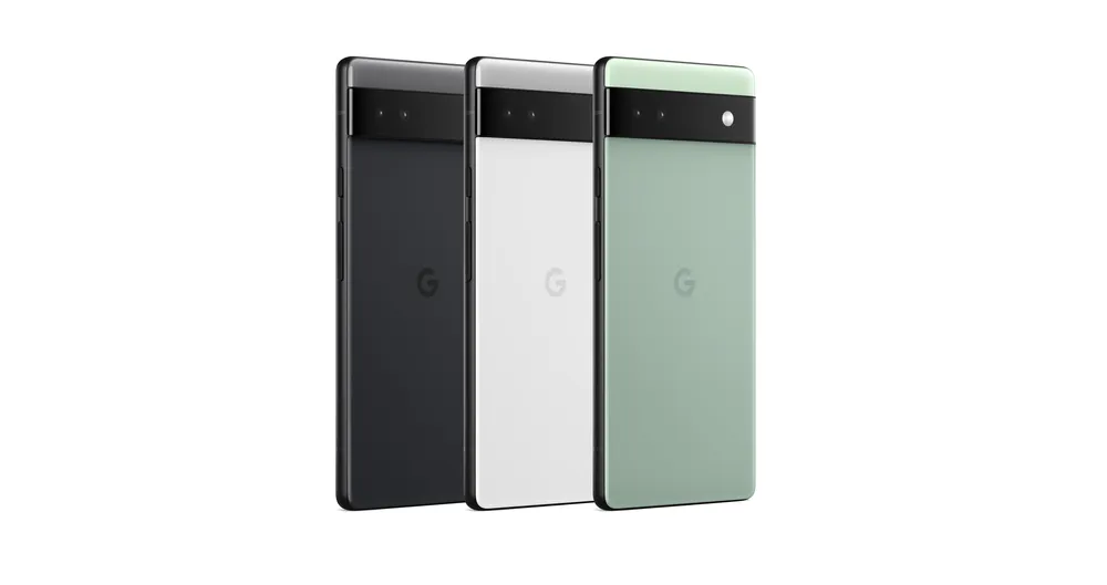 Image of the phone in Charcoal, Chalk and Sage product image