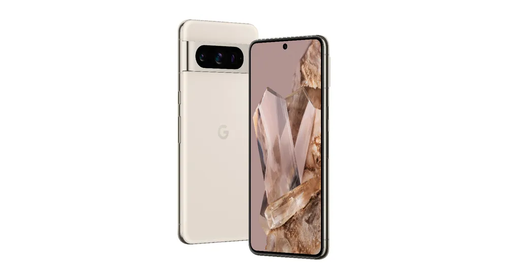 Pixel 8 Pro in Porcelain. product image